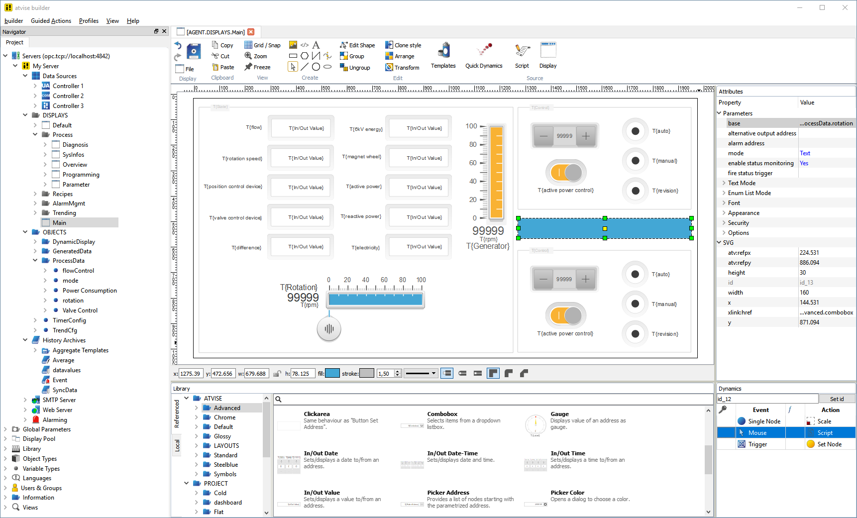 Atvise Monitor atvise® builder – for HMIs, visualizations & engineering - atvise - HMI ...