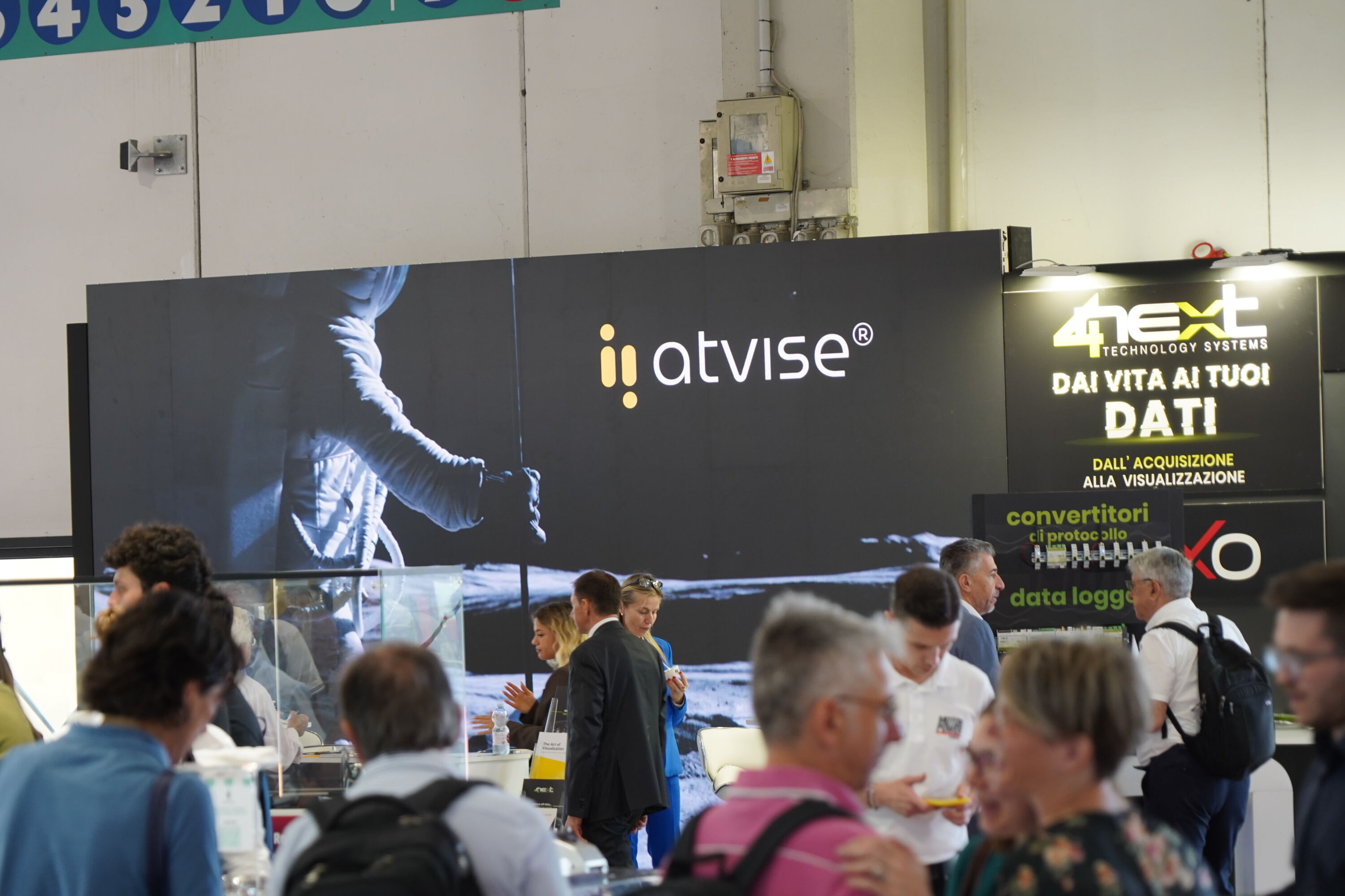 Atvise Monitor atvise® auf der SPS Italia - atvise - HMI + SCADA