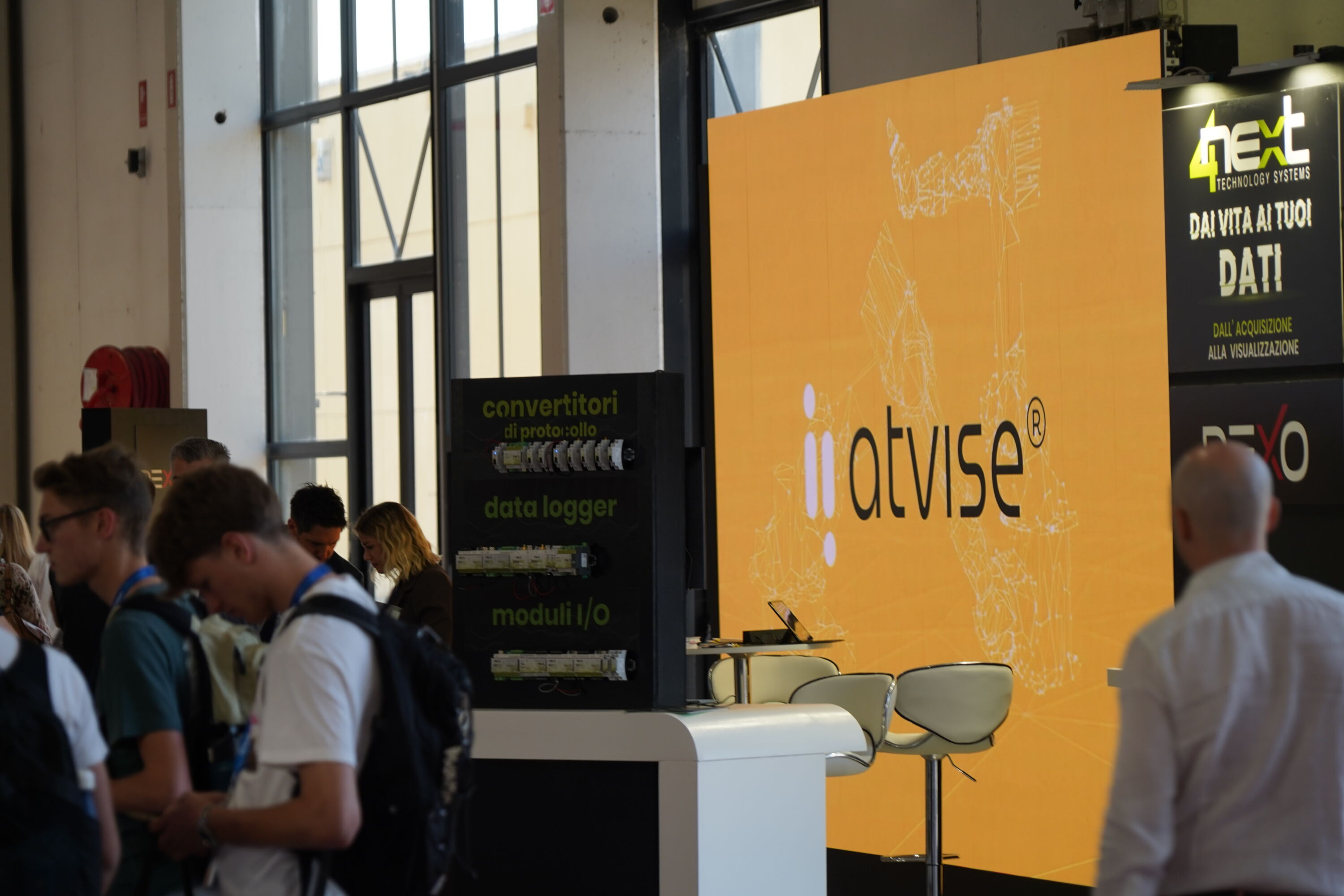 Atvise Monitor atvise® auf der SPS Italia - atvise - HMI + SCADA