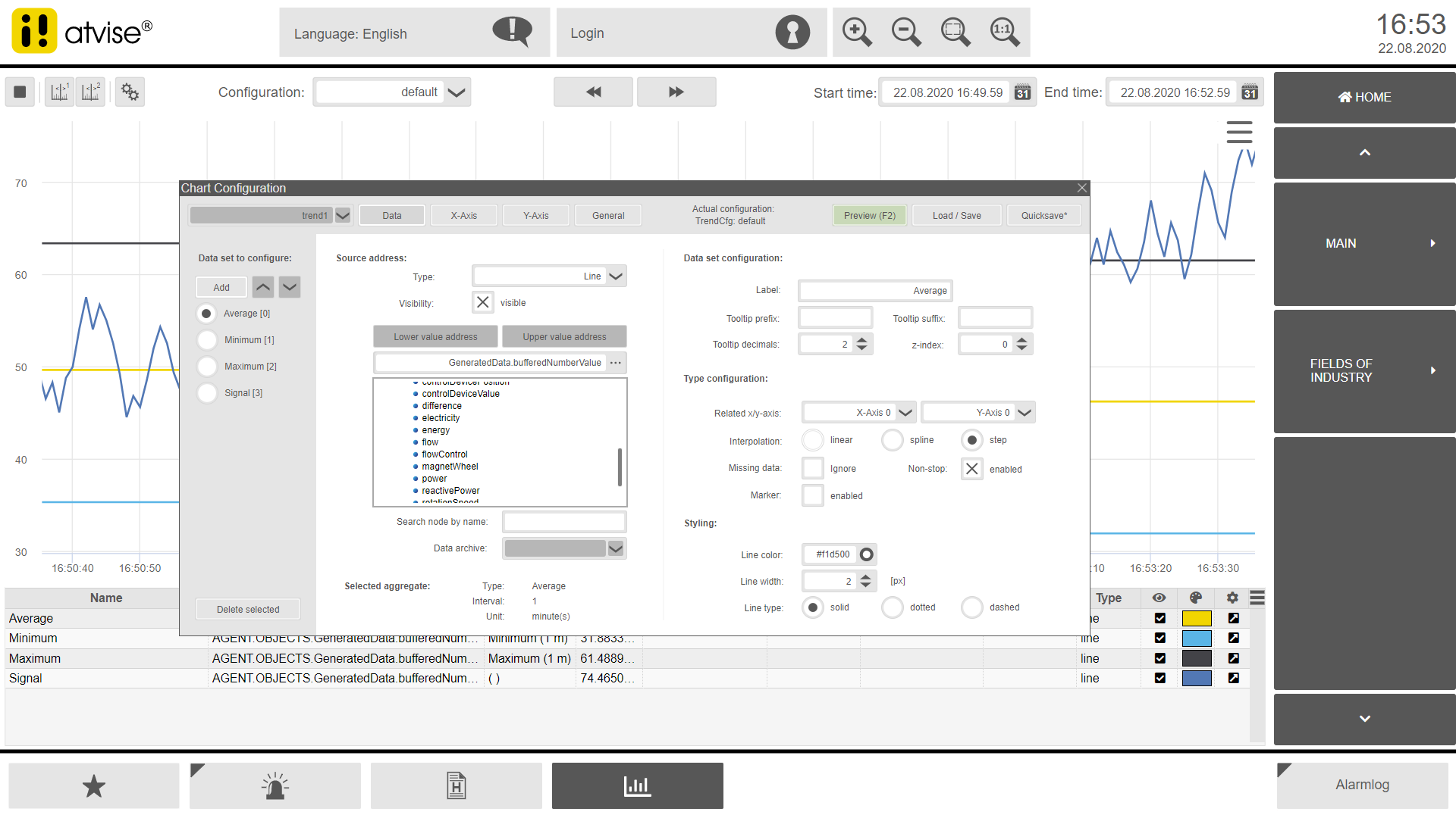 Atvise Monitor atvise® builder – for HMIs, visualizations & engineering - atvise - HMI ...