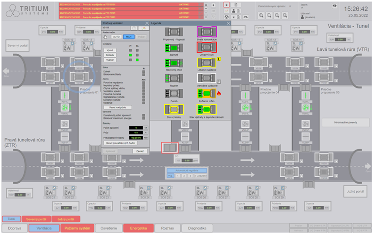 Atvise Monitor Safe Tunnel Monitoring - atvise® Success Story - atvise - HMI + SCADA