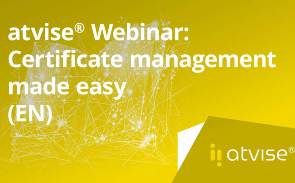atvise Webinar Certificate Management-EN